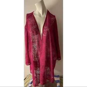 Catherines Anywear Cardigan Kimono